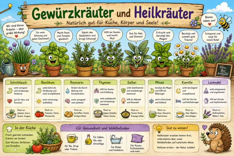 Kräuter und Gewürze