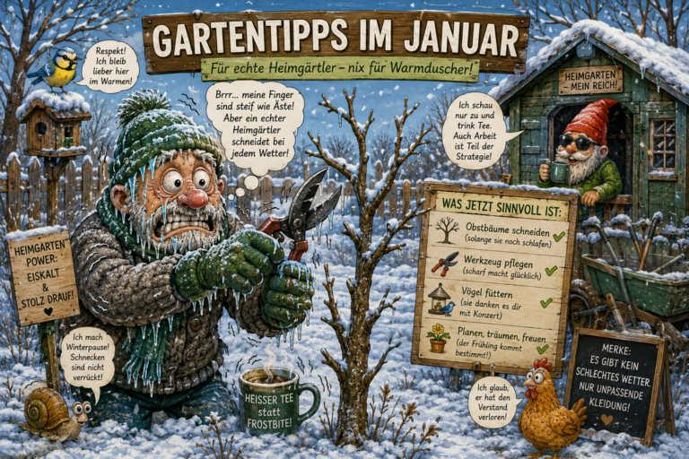 Gartentipps – Januar