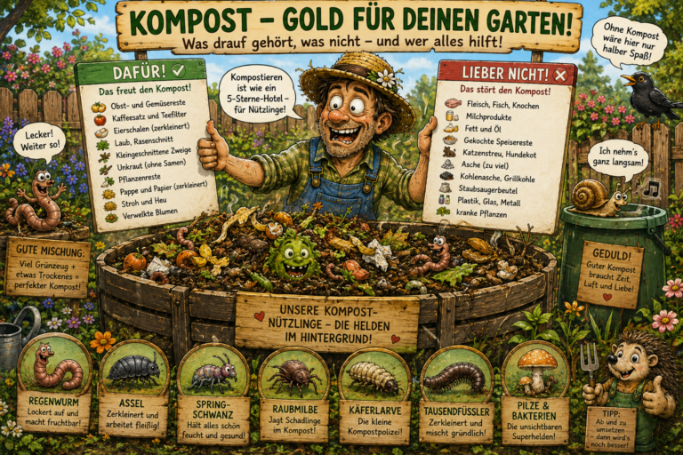 Was gehört auf den Komposthaufen?