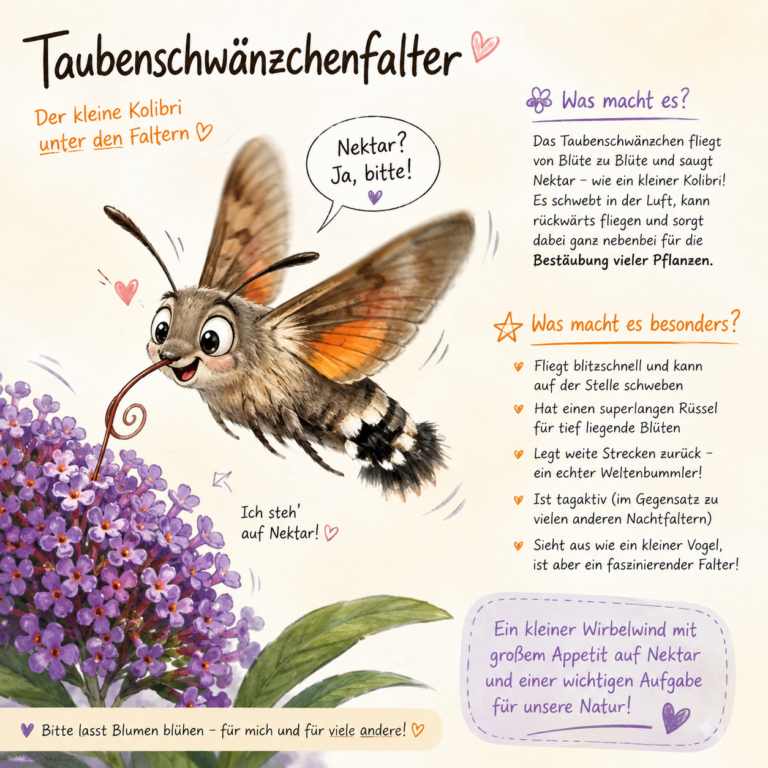 Das Taubenschwänzchen