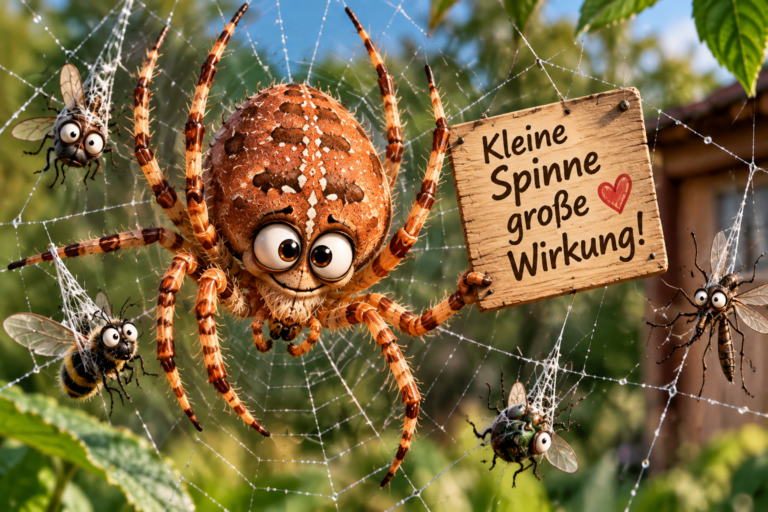 Die Gartenkreuzspinne